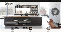 Desktop Screenshot of jansen-kuechen.de